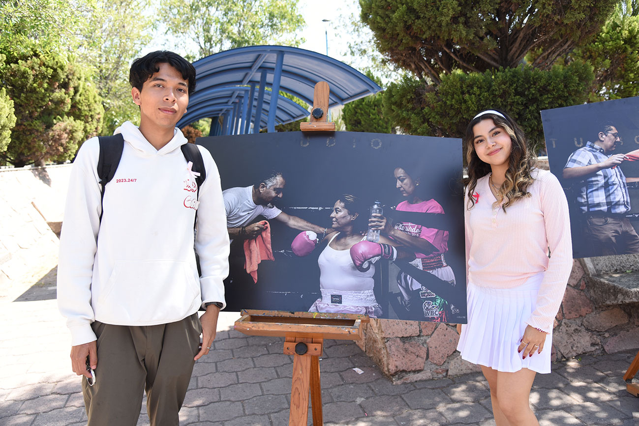 Mujeres Guerreras: una exposición que inspira y concientiza en la UTEQ