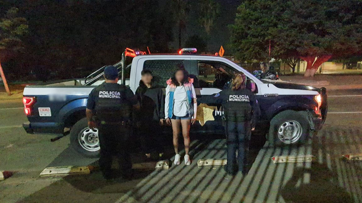 Recupera SSPM auto y detienen a los dos rateros en el Fraccionamiento San Pablo