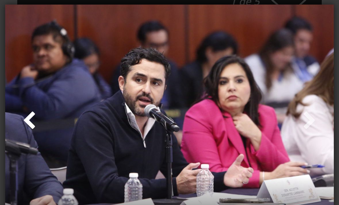Vota Agustín Dorantes en favor de la modernización del sistema ferroviario