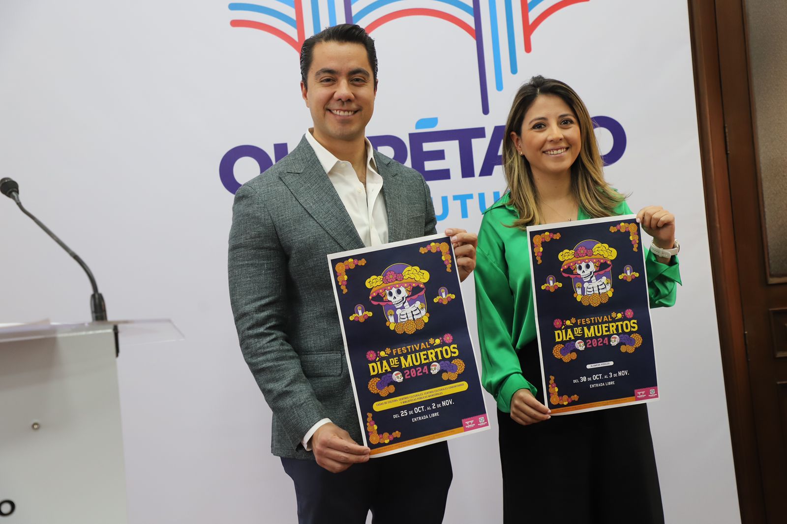 Presenta Felifer  y titular de Cultura Municipal, Dani Salgado, el Festival de Día de Muertos