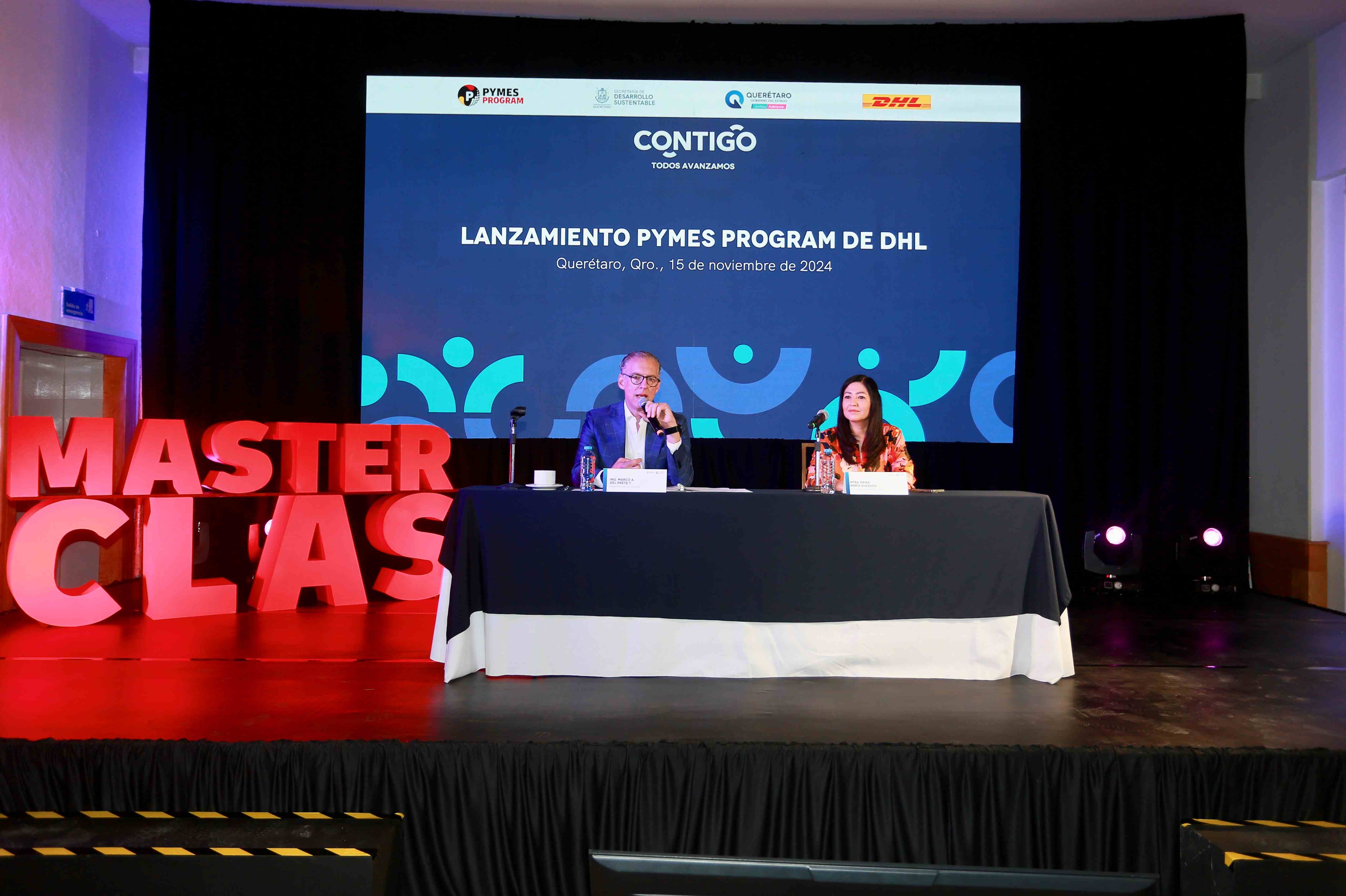 Encabeza Marco del Prete el lanzamiento de PyMEs Program de DHL