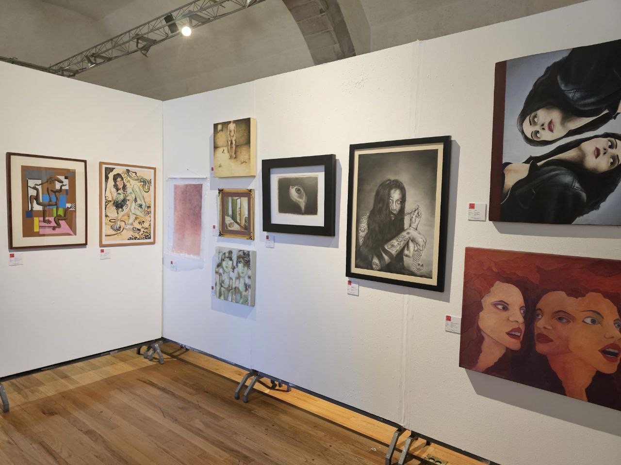 Artistas de la Fundación Carol Rolland exponen en el CEART