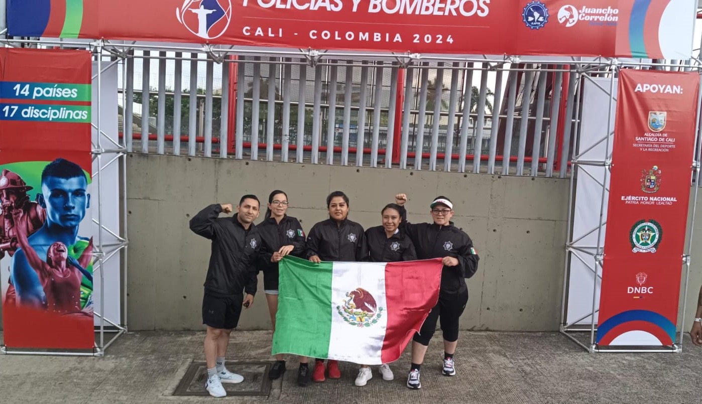 Logra Policía Estatal 32 medallas en Juegos Latinoamericanos Policías y Bomberos 2024