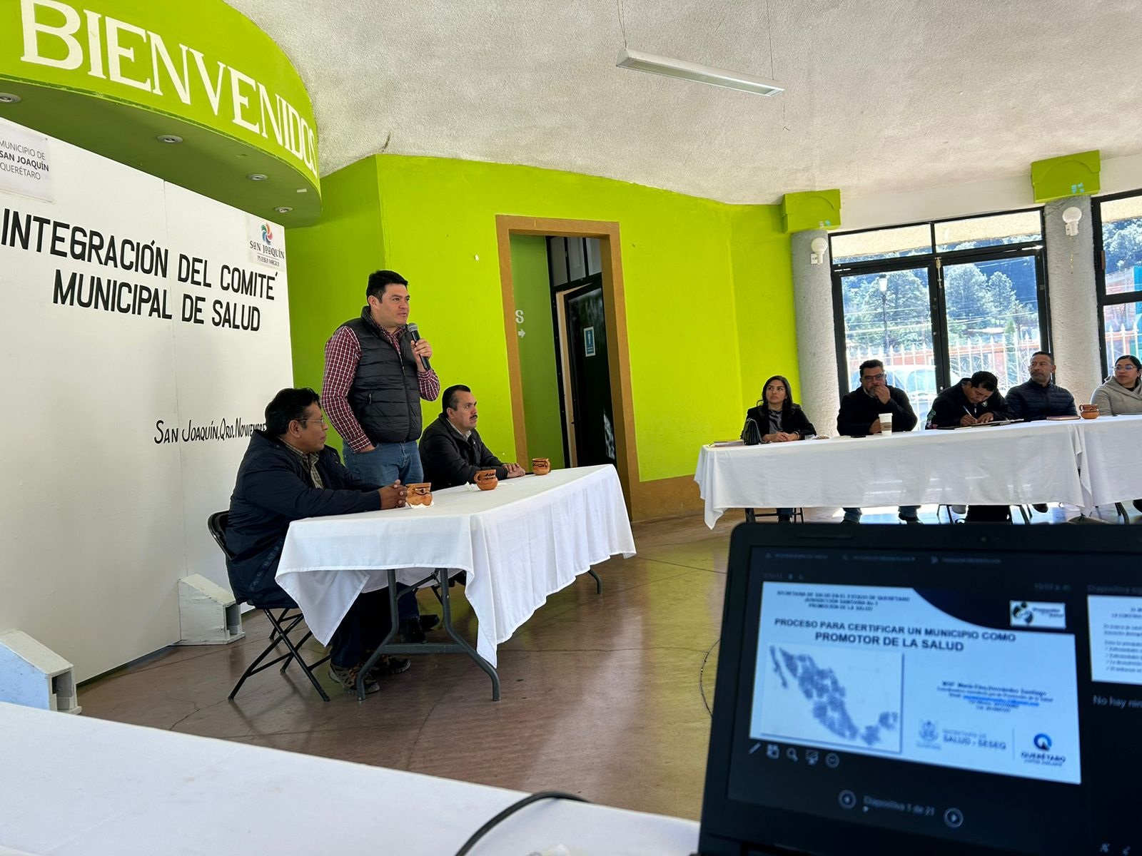 Instala SESA el Comité de Salud en San Joaquín