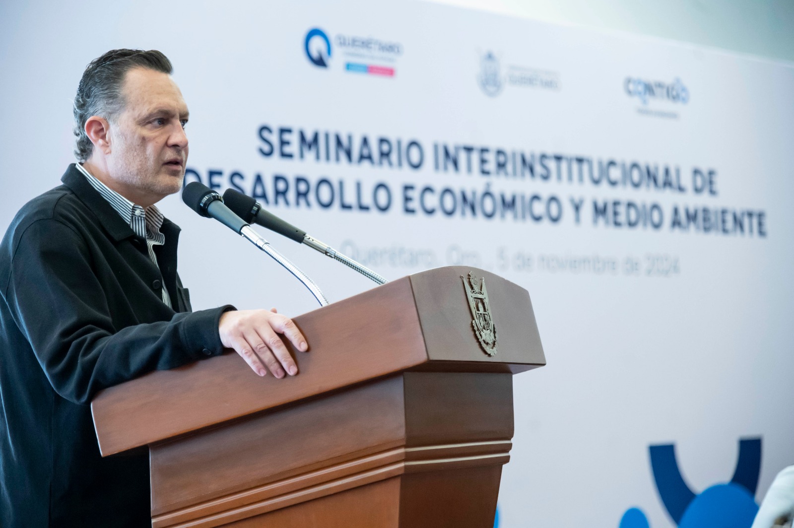 Inaugura Kuri Seminario Interinstitucional de Desarrollo Económico y Medio Ambiente