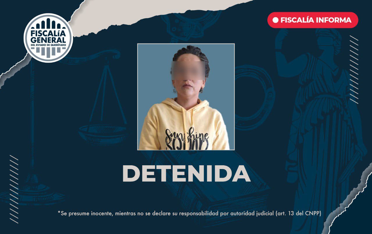 Detienen a mujer que quería adueñarse de un predio con documentación falsa