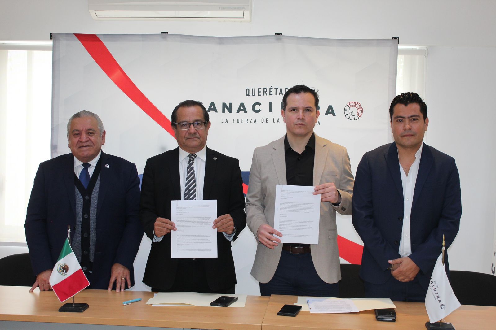Celebra CANACINTRA convenio con la Cámara de Comercio Iberoamericana en Suecia