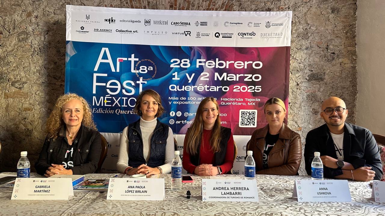 Anuncian octava edición del ArtFest Querétaro. Aquí te decimos de qué trata