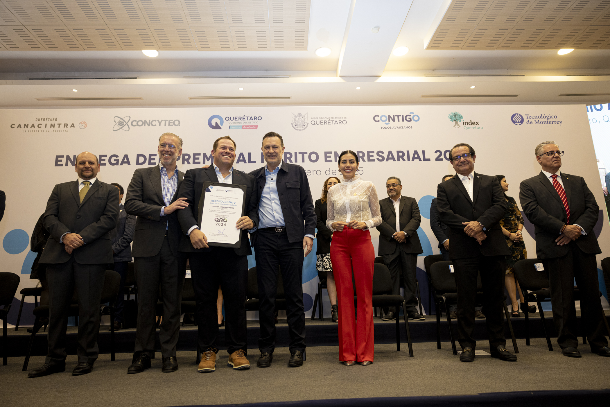 Reconoce Gobernador vocación social de empresariado de Querétaro