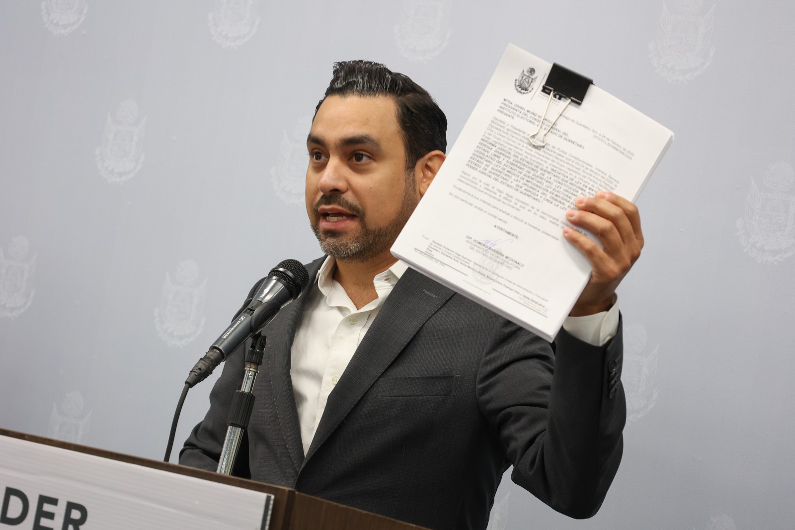 Presenta Homero Barrera Reformas para fortalecer Reforma al Poder Judicial de Querétaro