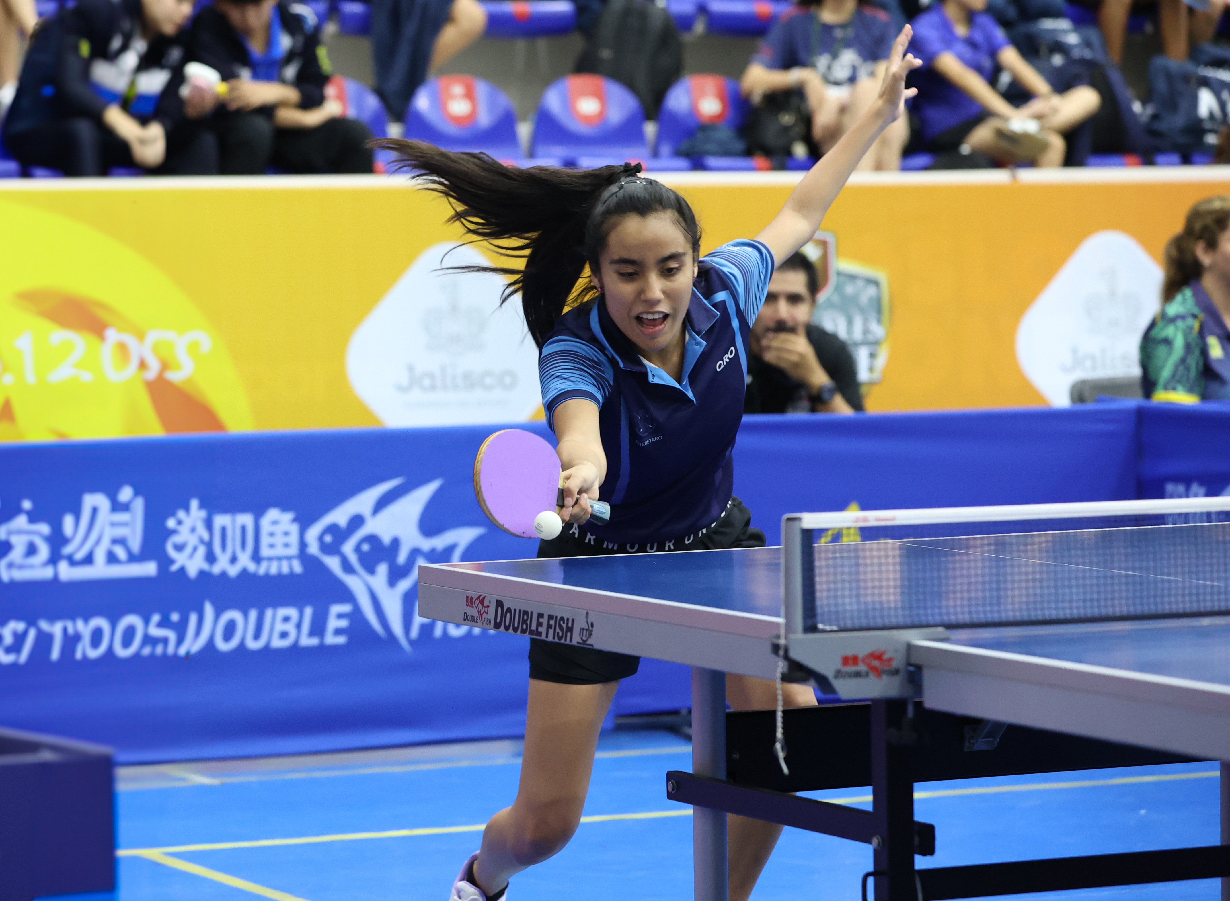 Tiene Querétaro seleccionada nacional de tenis de mesa