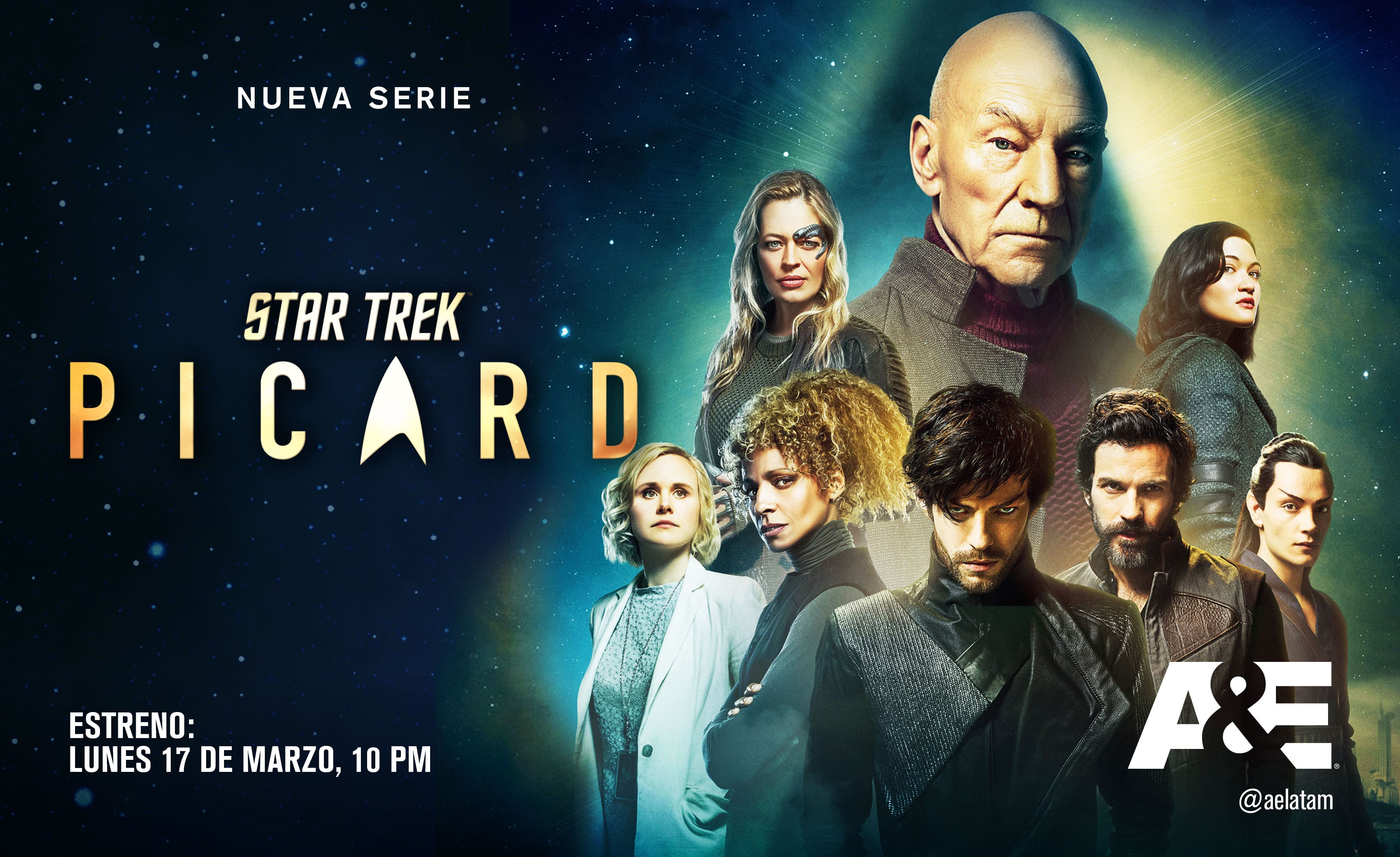 Estrena A&E la serie completa Star Trek: Picard