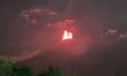 Volcán en Guatemala