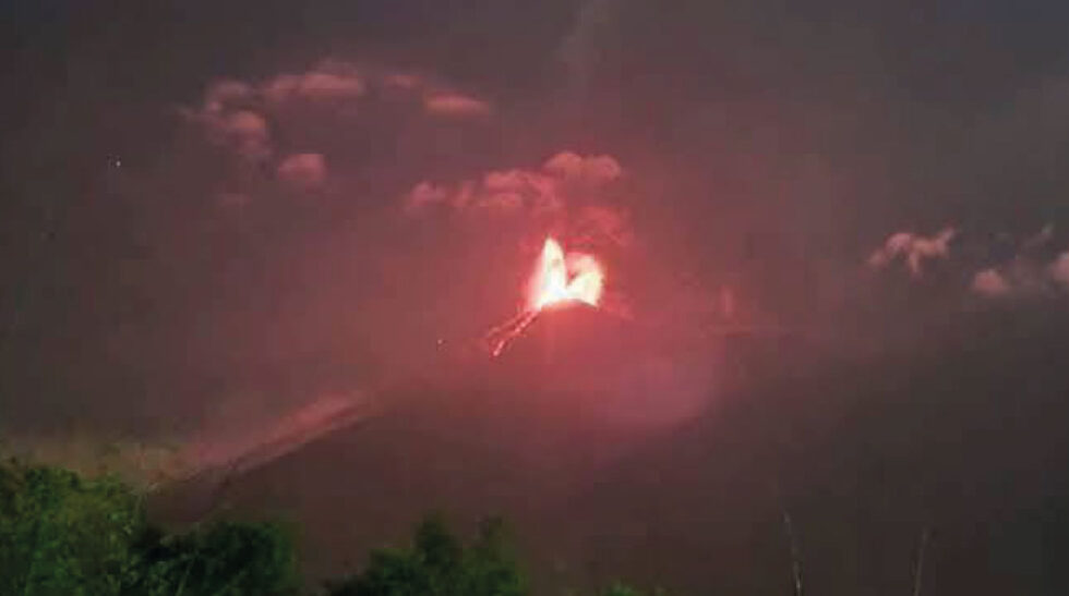 Volcán en Guatemala