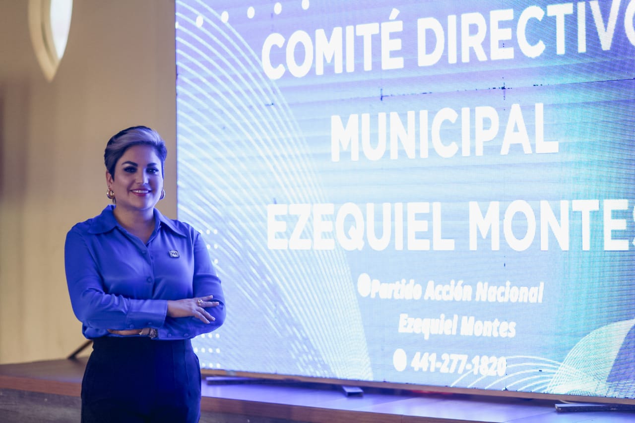 Renata Rubio, nueva Presidenta del PAN en Ezequiel Montes