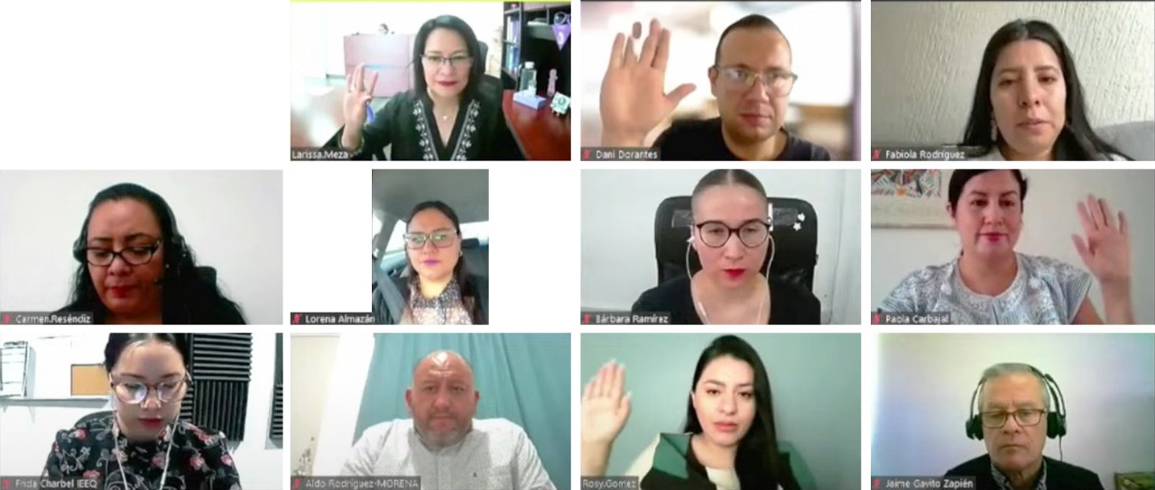 Reconoce IEEQ a integrantes del Servicio Profesional Electoral Nacional con incentivos
