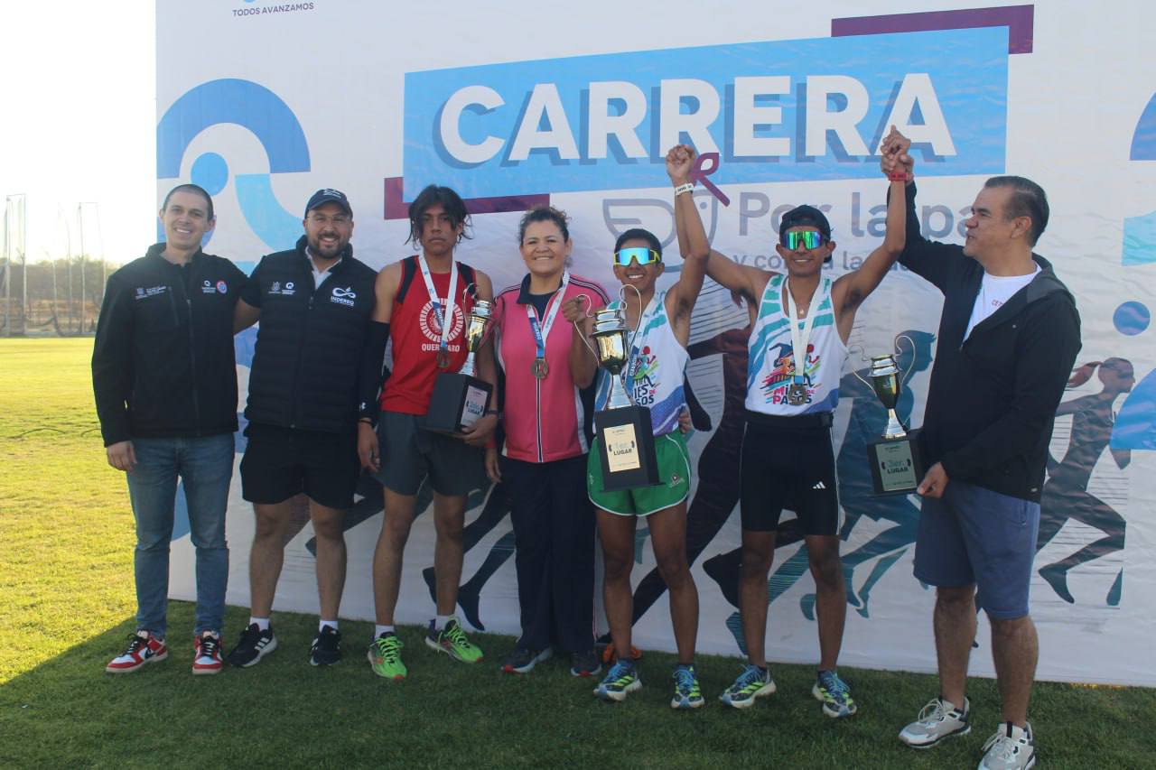 Realiza INDEREQ la Carrera por la Paz y Contra las Adicciones