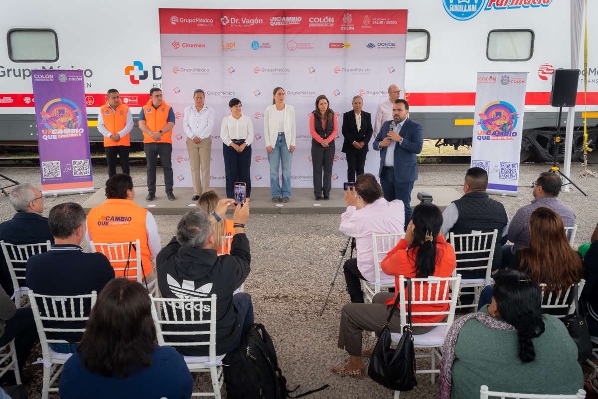 Visita SESA las instalaciones del Dr. Vagón, el Tren de la Salud, en Colón