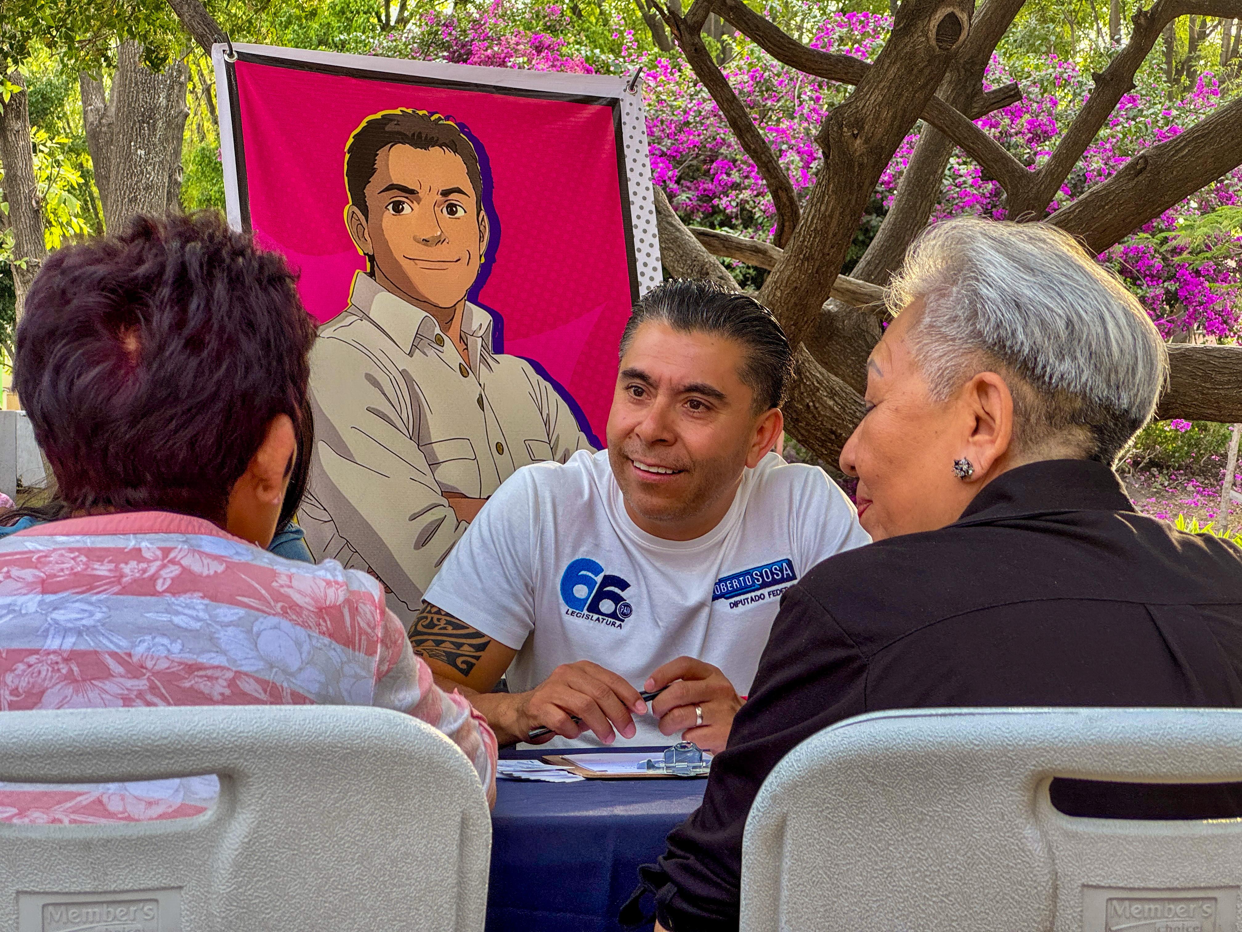 Roberto Sosa realiza su 1 Jornada Ciudadana de Servicios en Jardines de la Hacienda