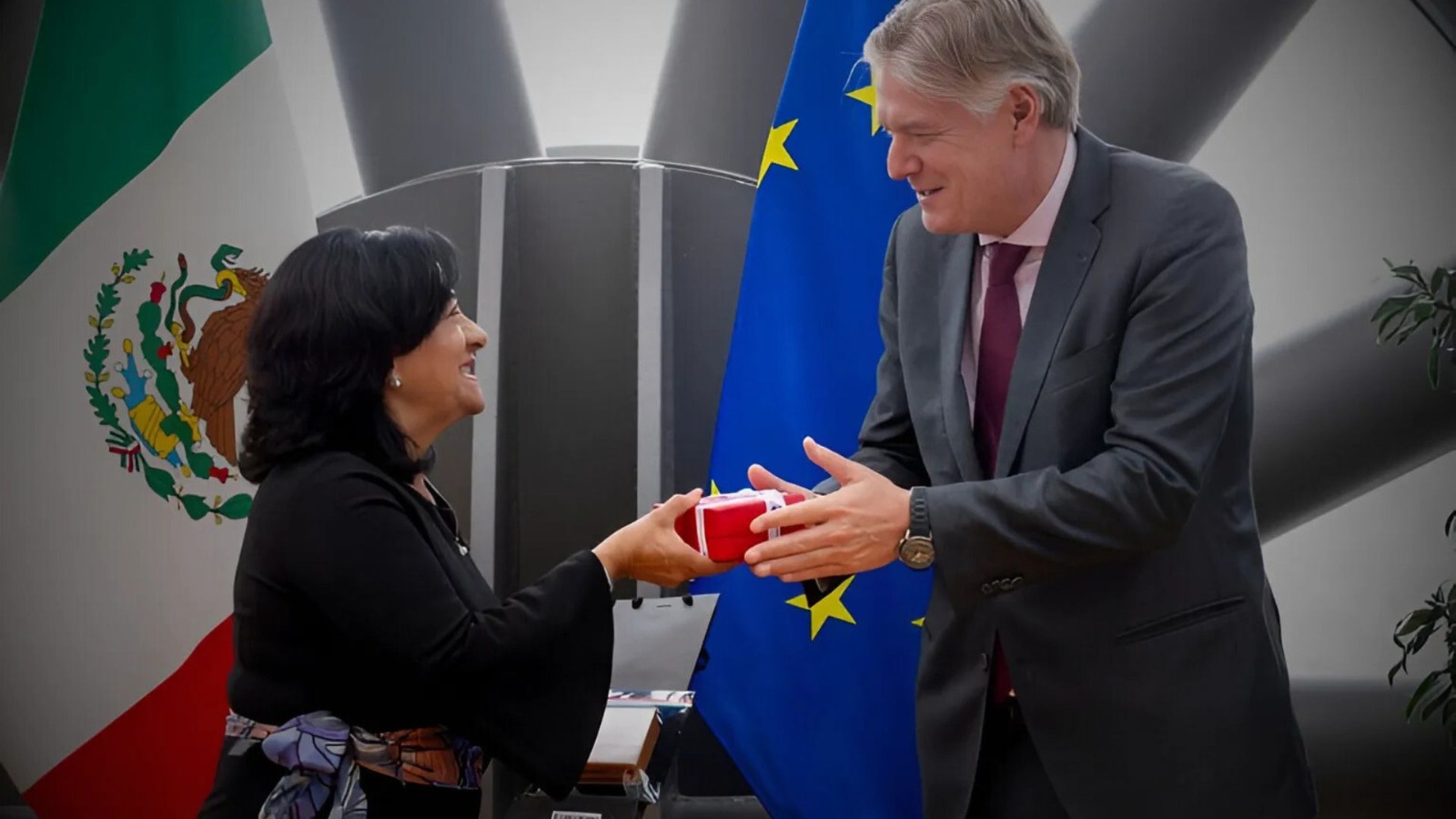 La senadora Bety Robles lidera en el Europarlamento el diálogo estratégico México–UE