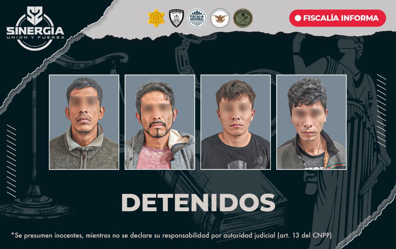 Detenidas 4 personas en Lomas de Casa Blanca