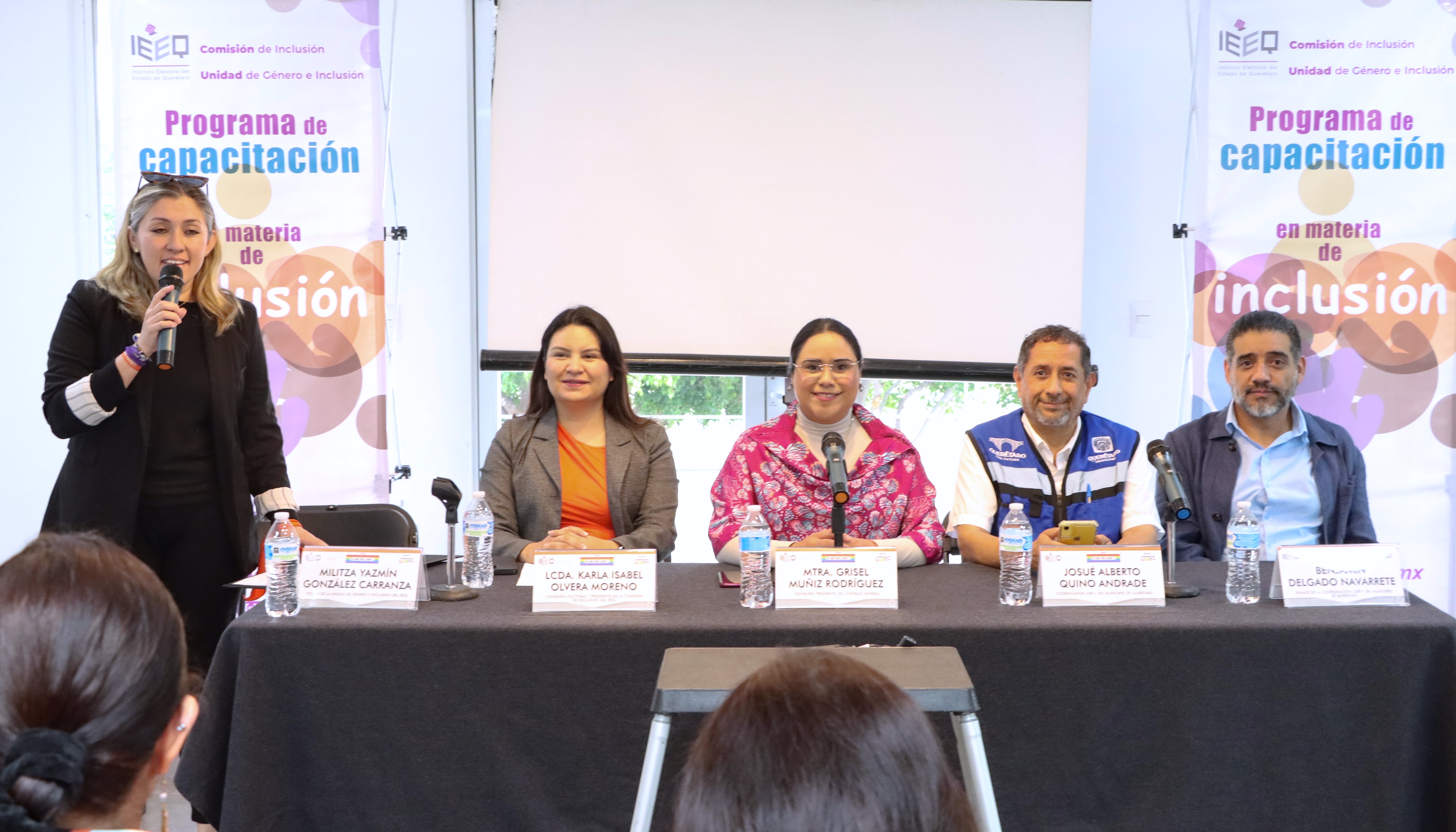 Promueven IEEQ y Municipio de Querétaro respeto a la población LGBT+