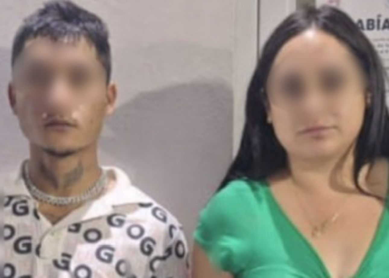POES detiene a pareja por portación de arma de fuego, robo de vehículo y cohecho