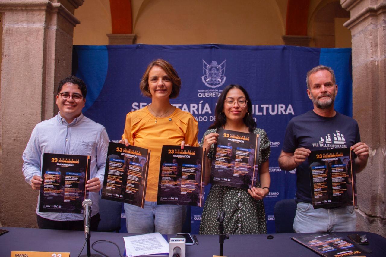 Presenta López Birlain la 23ª edición del Festival de la Joven Dramaturgia