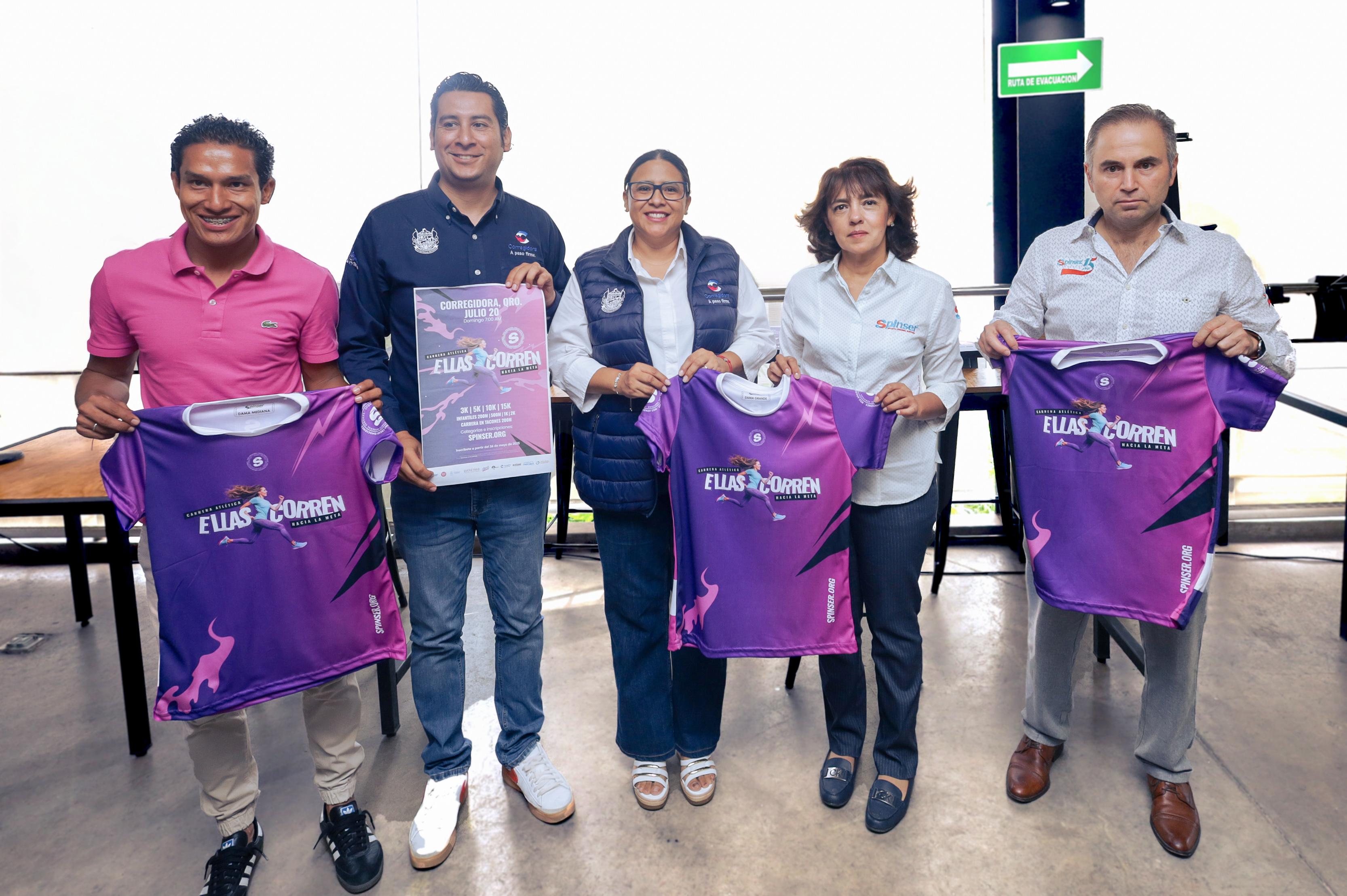 Corregidora invita a la carrera atlética para mujeres “Ellas Corren”