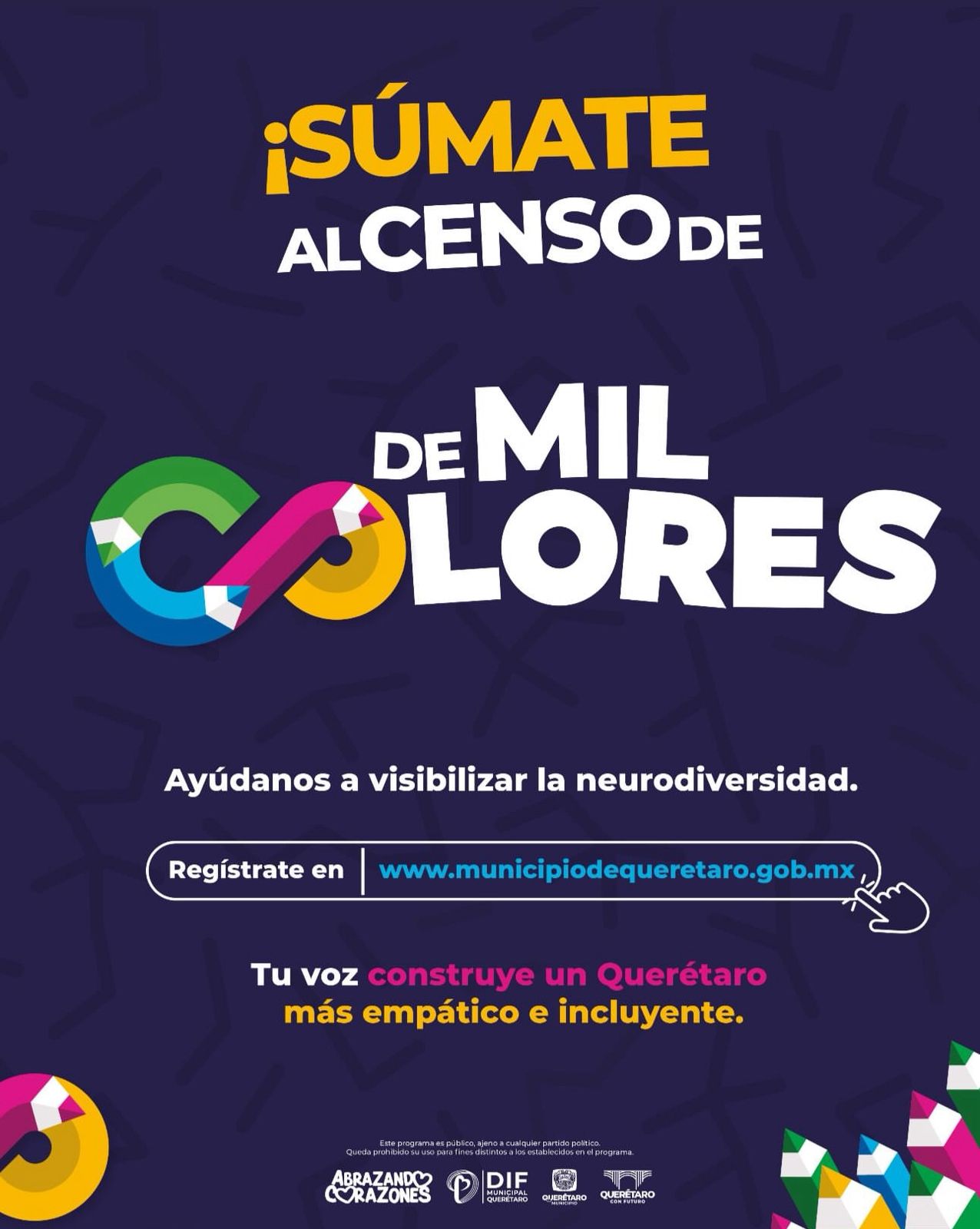 ¿Ya conoces el censo De Mil Colores del Municipio de Querétaro?