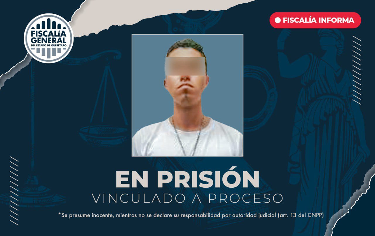 Vinculado a proceso y en prisión por robo calificado a chofer de plataforma digital
