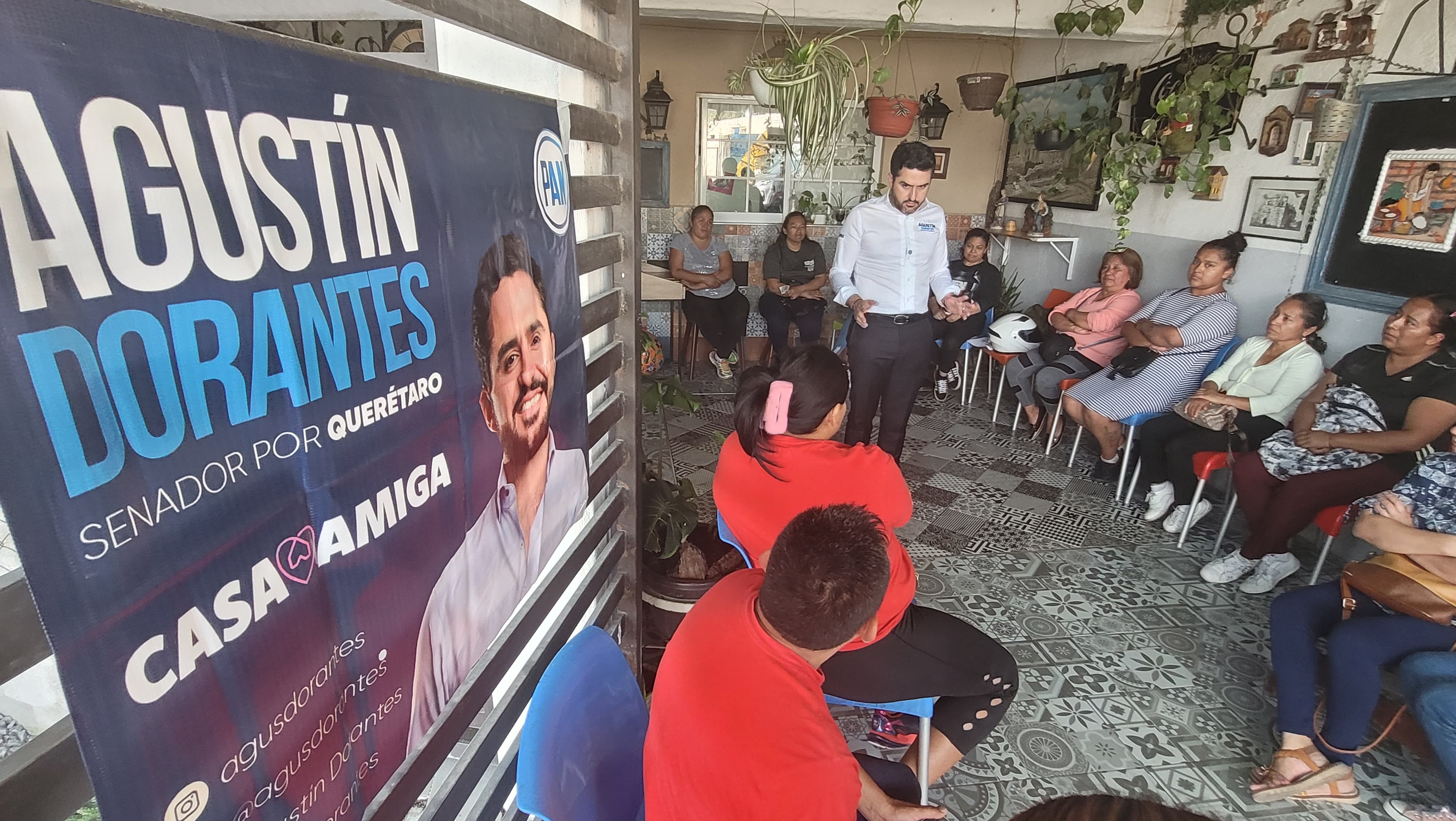 Abre Agustín Dorantes dos Casas Amigas más en el municipio de Querétaro