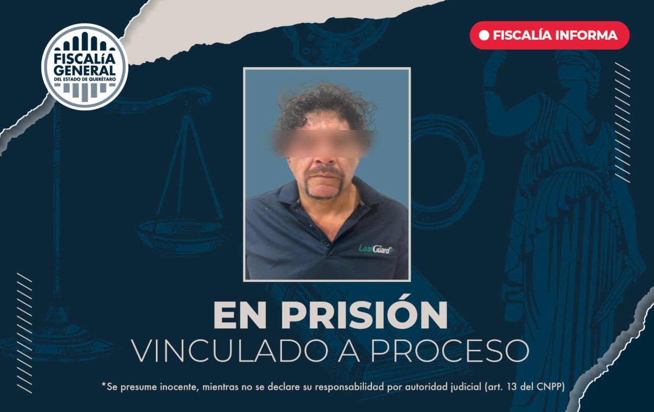 Vinculado a proceso por robo a casa en San Juan del Río