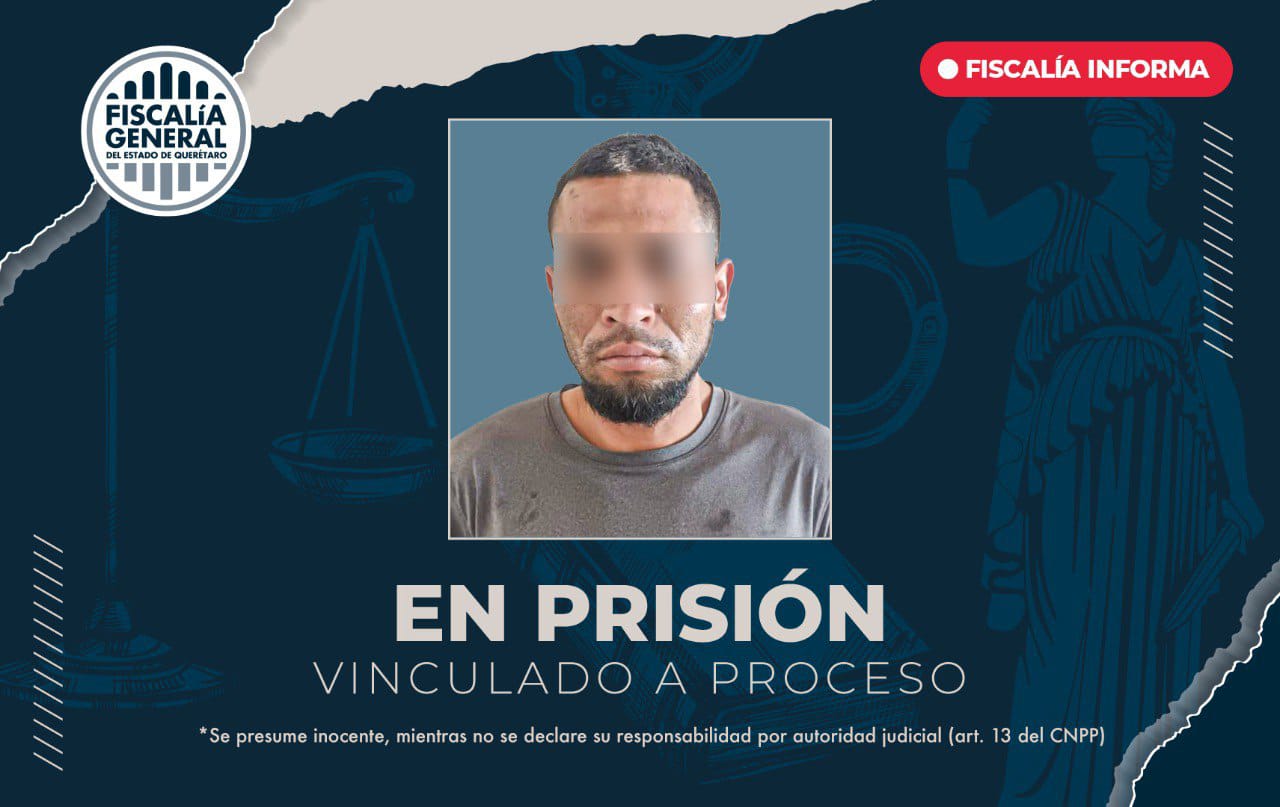 Obtiene FGE vinculación a proceso por robo a tienda en Pedro Escobedo