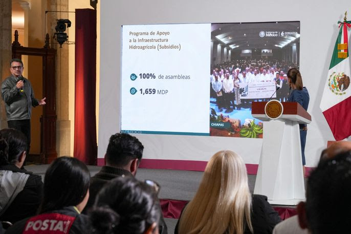México se tecnifica con histórica inversión en temas de agua: Sheinbaum