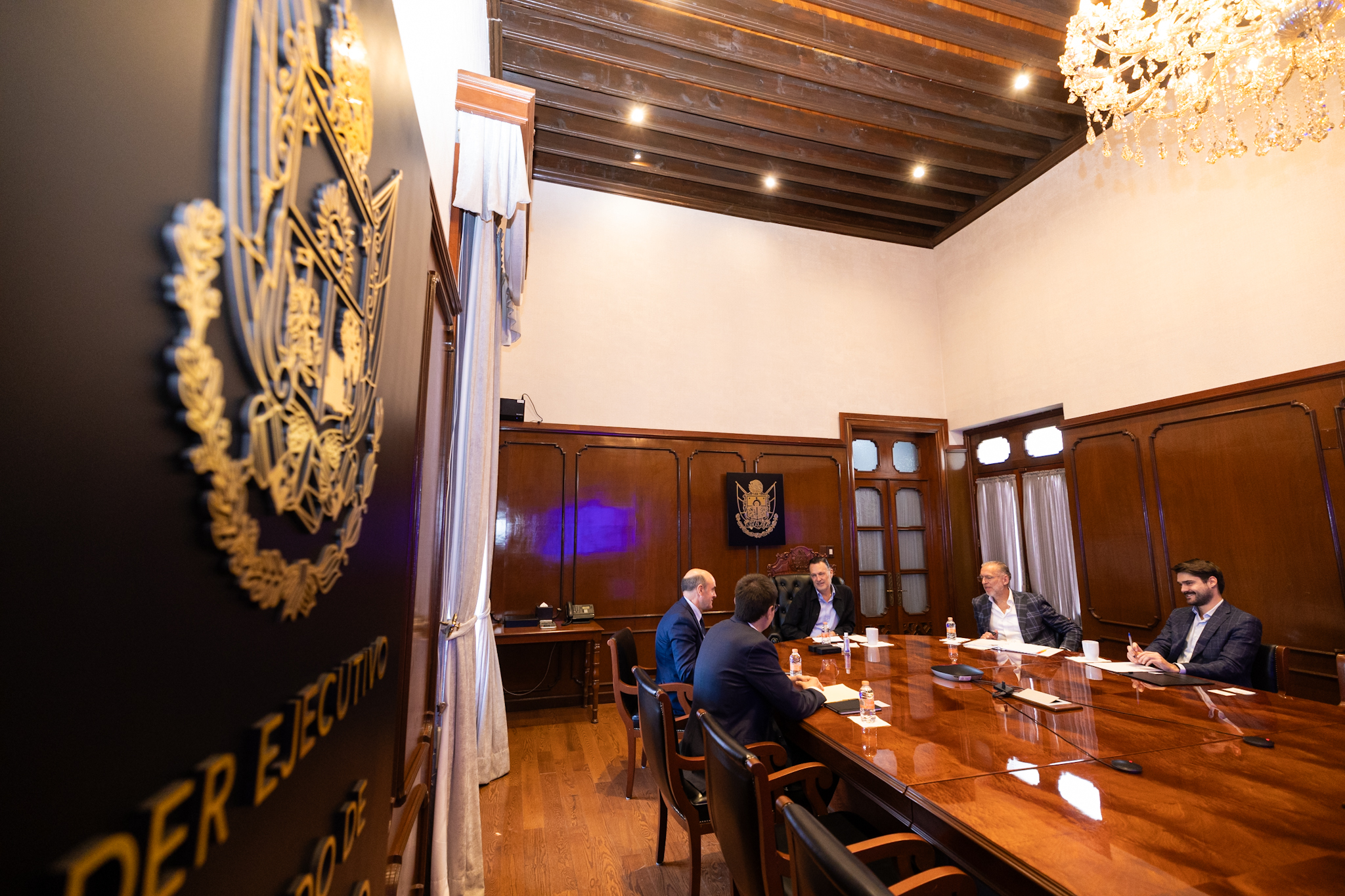 Recibe Gobernador a nuevo director de ITP AERO México