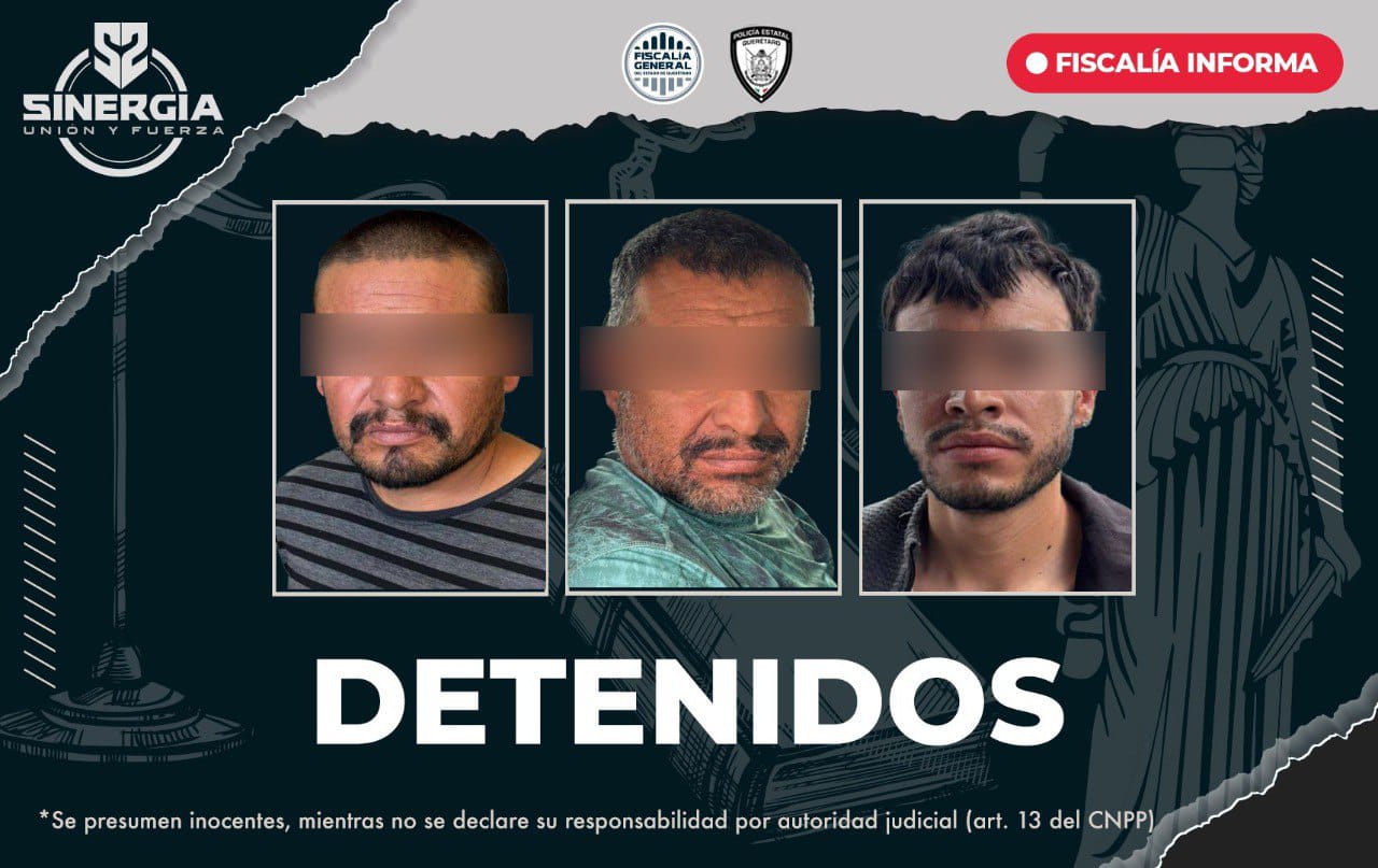 Asegura Fiscalía armas en cateo derivado de acciones en Sinergia en Amealco