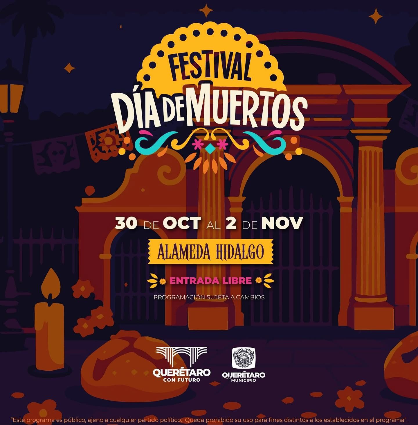 Presenta Felifer Macías actividades por Día de Muertos en la capital Queretana