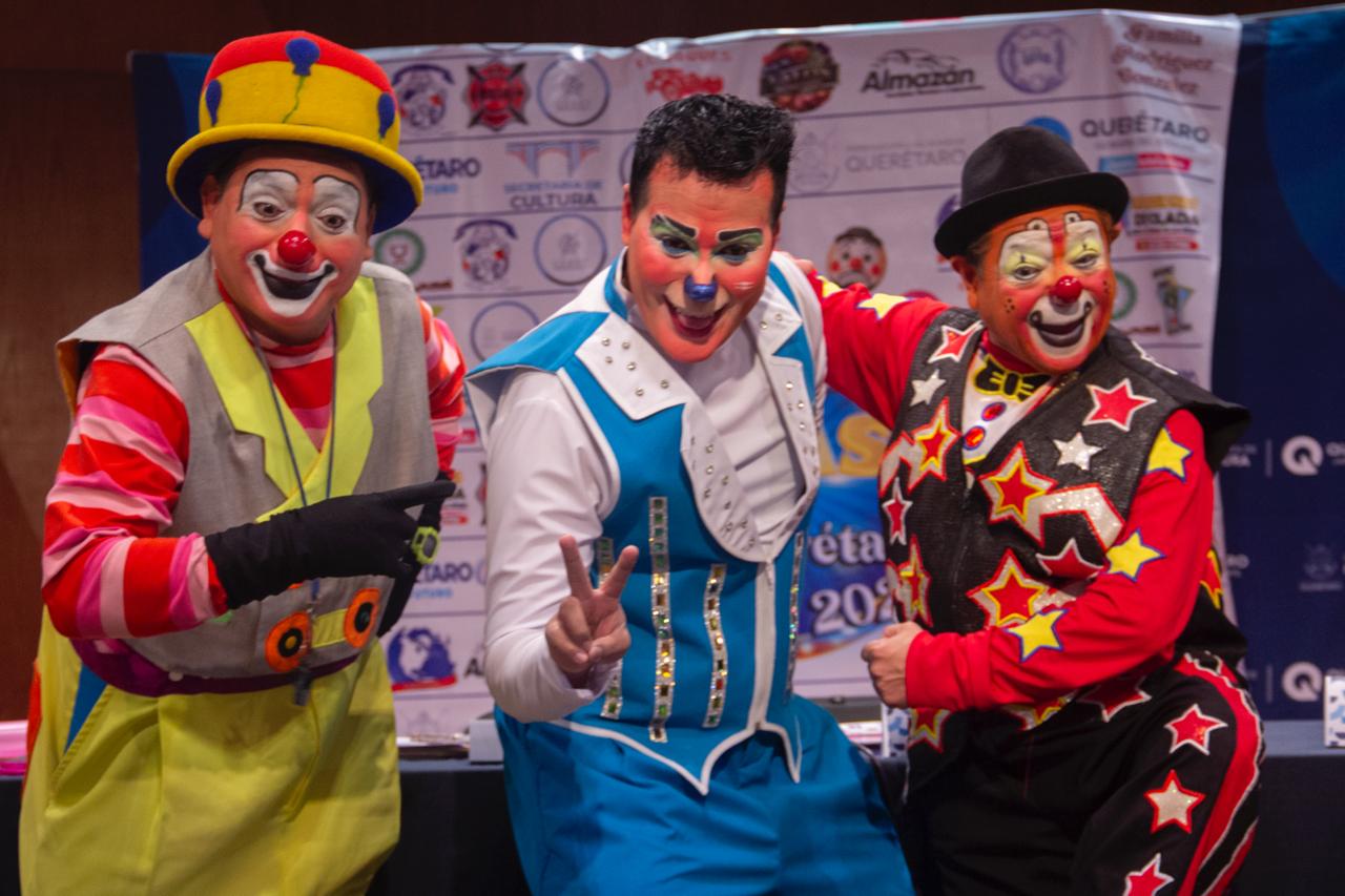 Todo listo para celebrar el Día Nacional del Payaso en Querétaro