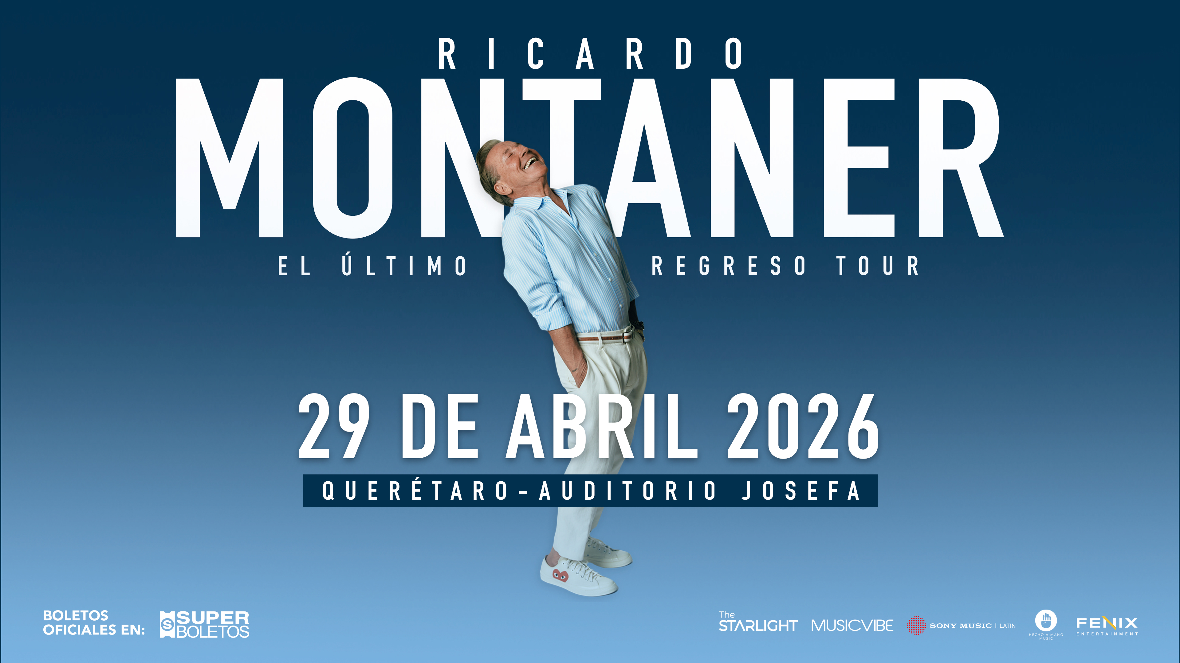 ¡Ricardo Montaner se despide, y visitará Querétaro!