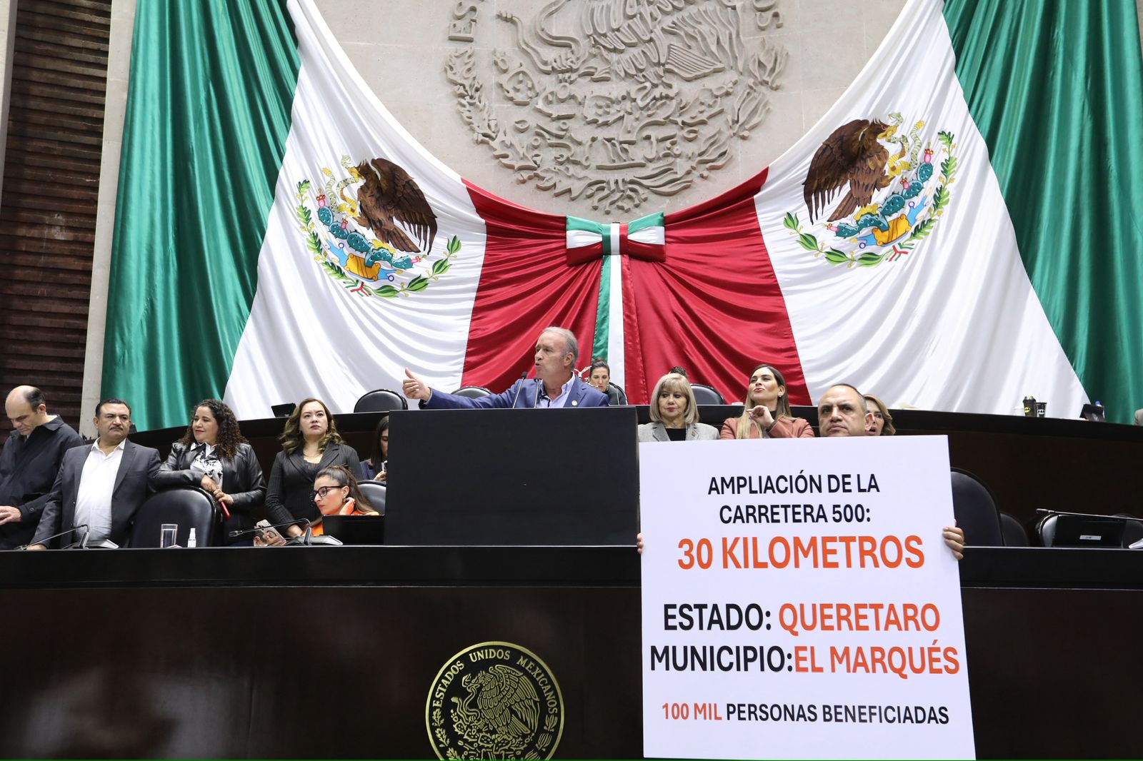 Mario Calzada reitera propuesta de ampliar la carretera estatal 500