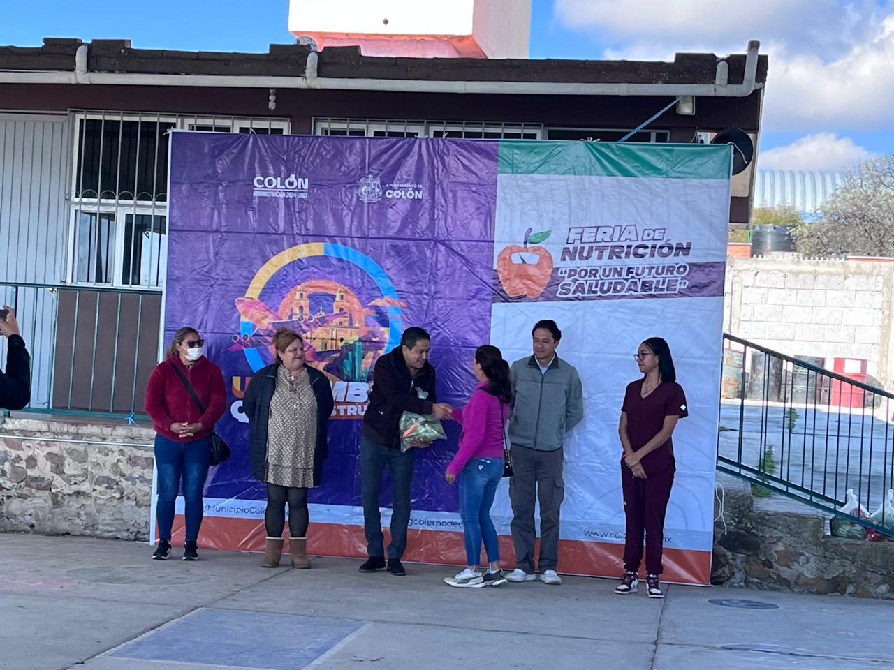 Participan más de 100 amas de casa en la Feria de Nutrición en Ejido Patria, Colón