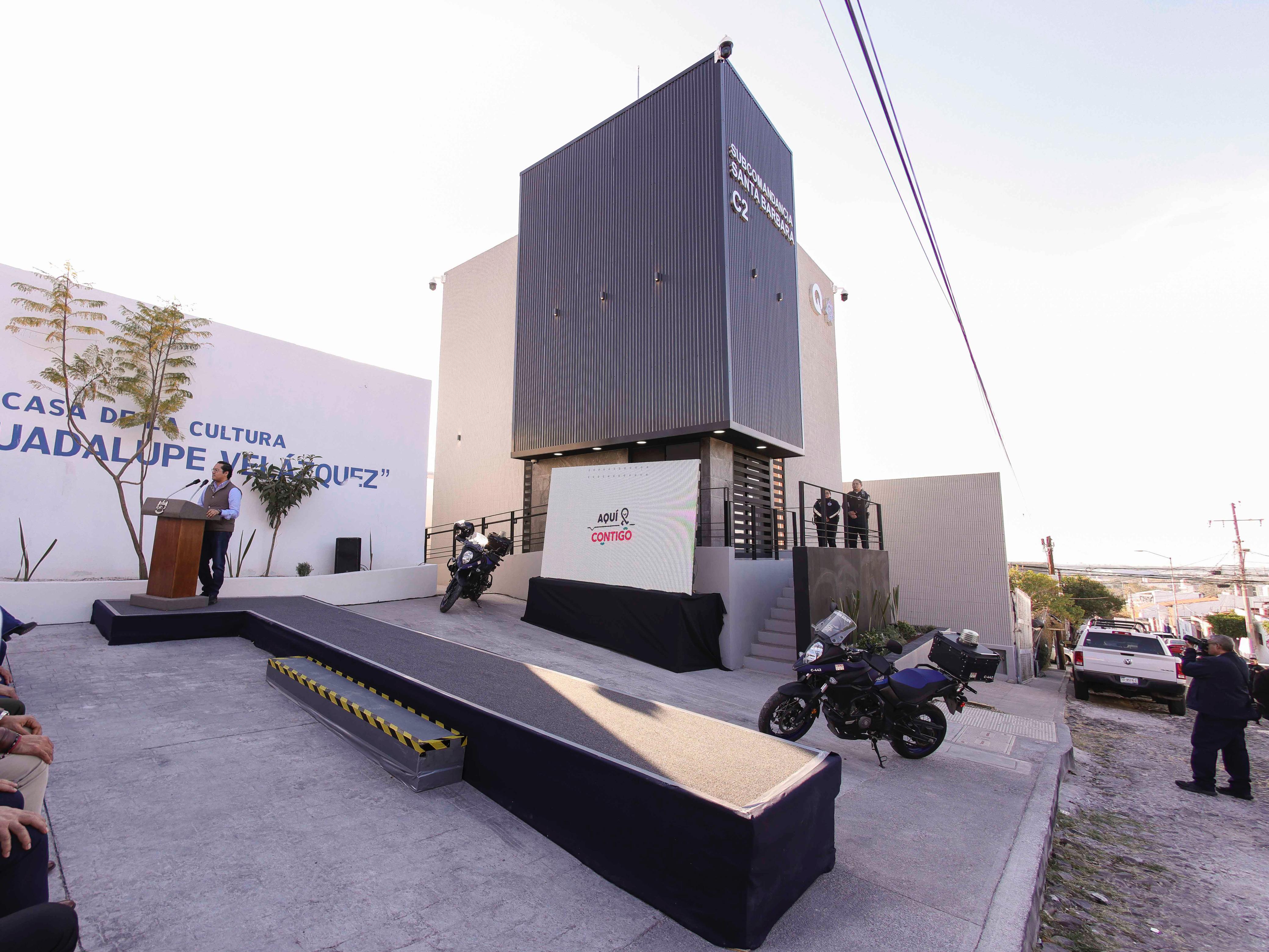 Inaugura Chepe Guerrero Subcomandancia Santa Bárbara C2