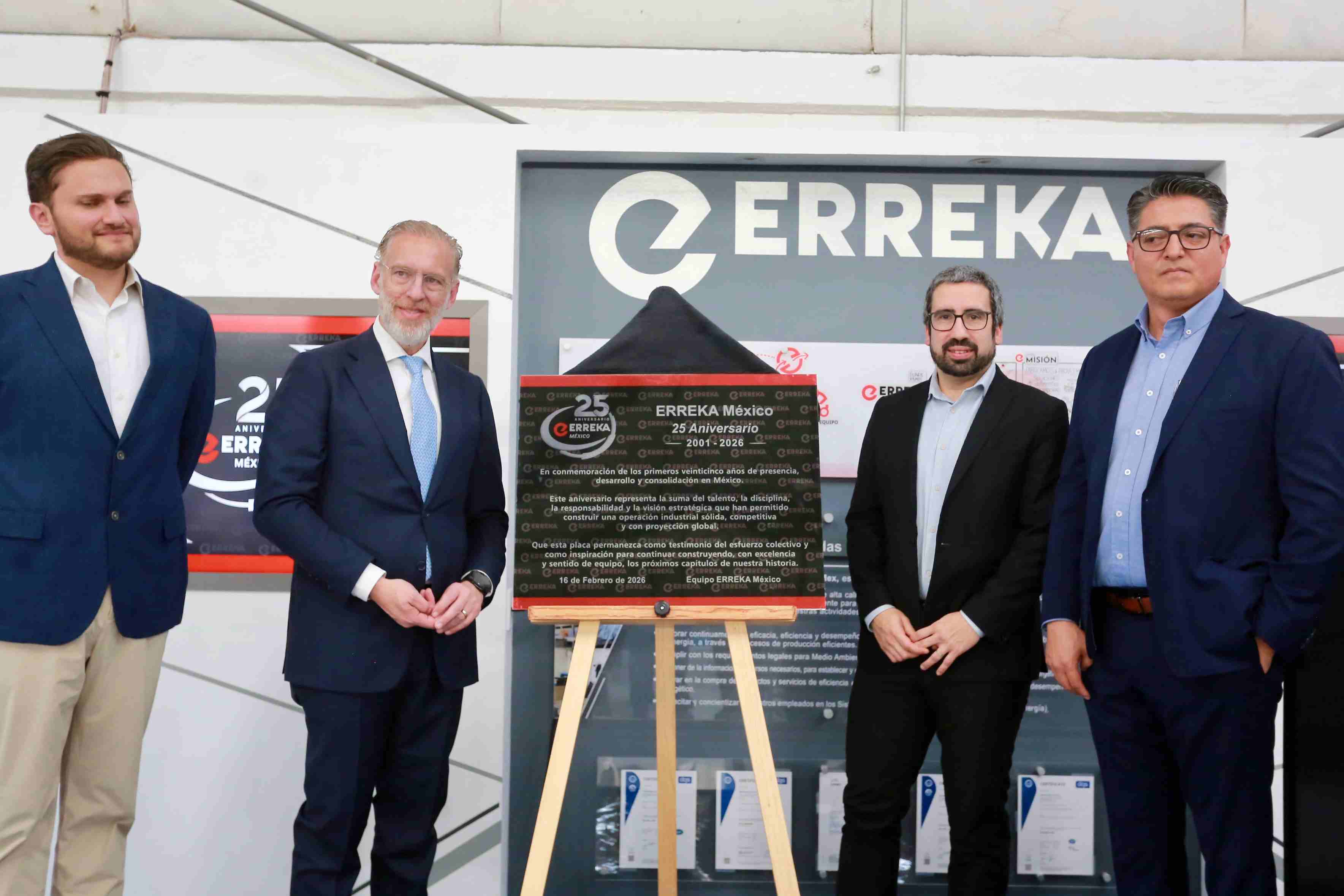 Celebra Marco Del Prete 25 años de Erreka en Querétaro