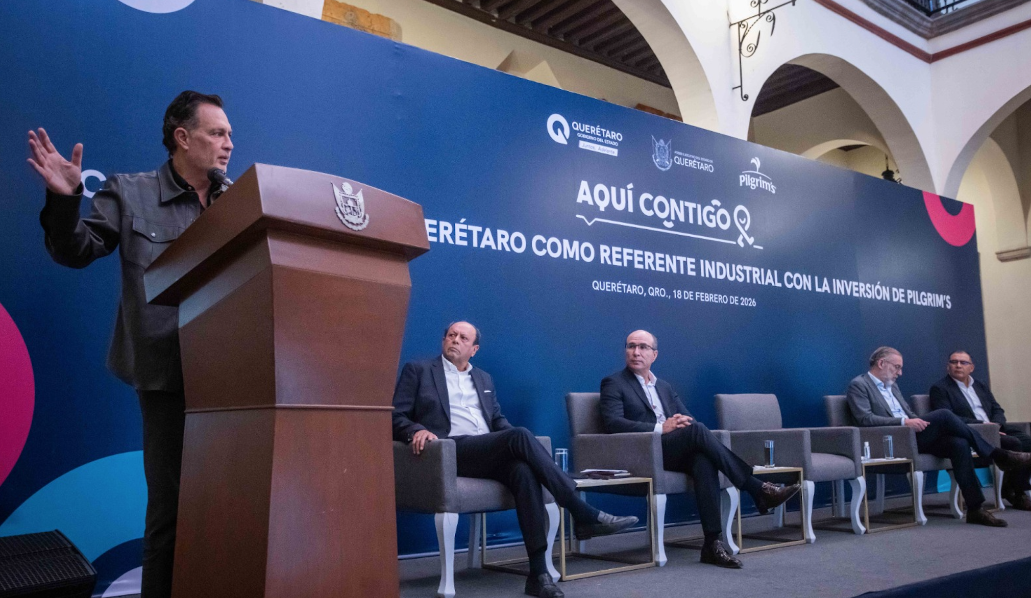 Anuncia Kuri ampliación de Pilgrim’s Pride en Querétaro con inversión de 150 mdd