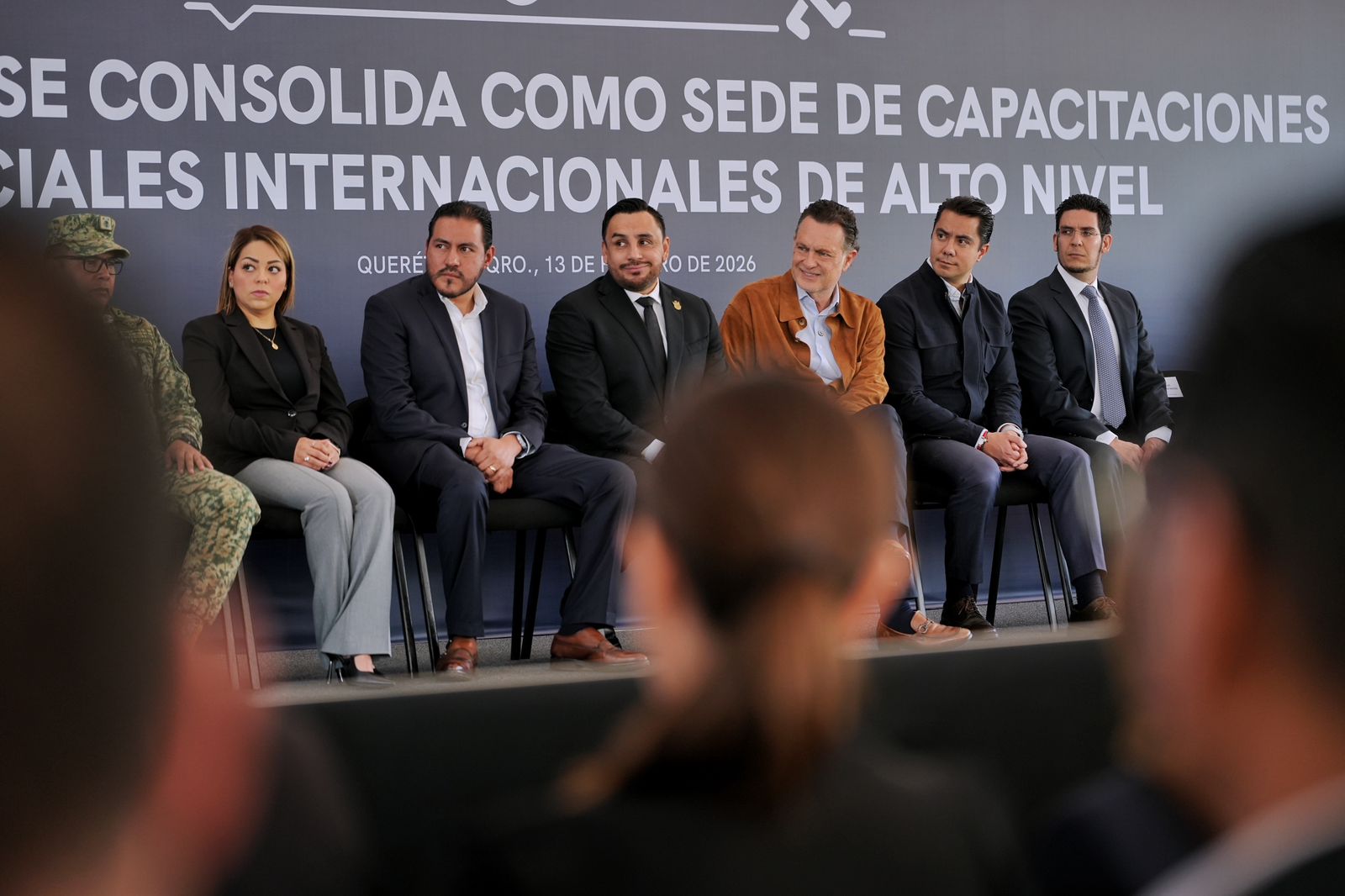 Acompaña Felifer al Gobernador a clausura de la Capacitación Internacional “Detención de Fugitivos”