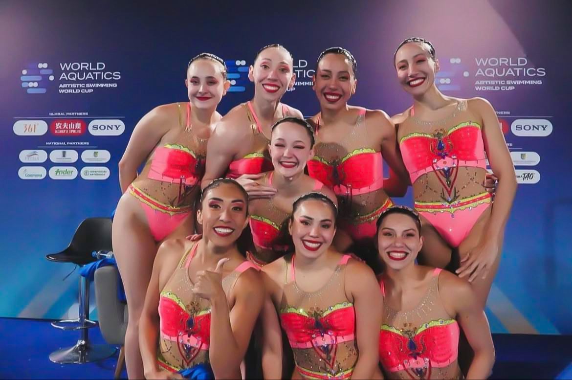 Gana queretana oro en Copa del Mundo de Natación Artística