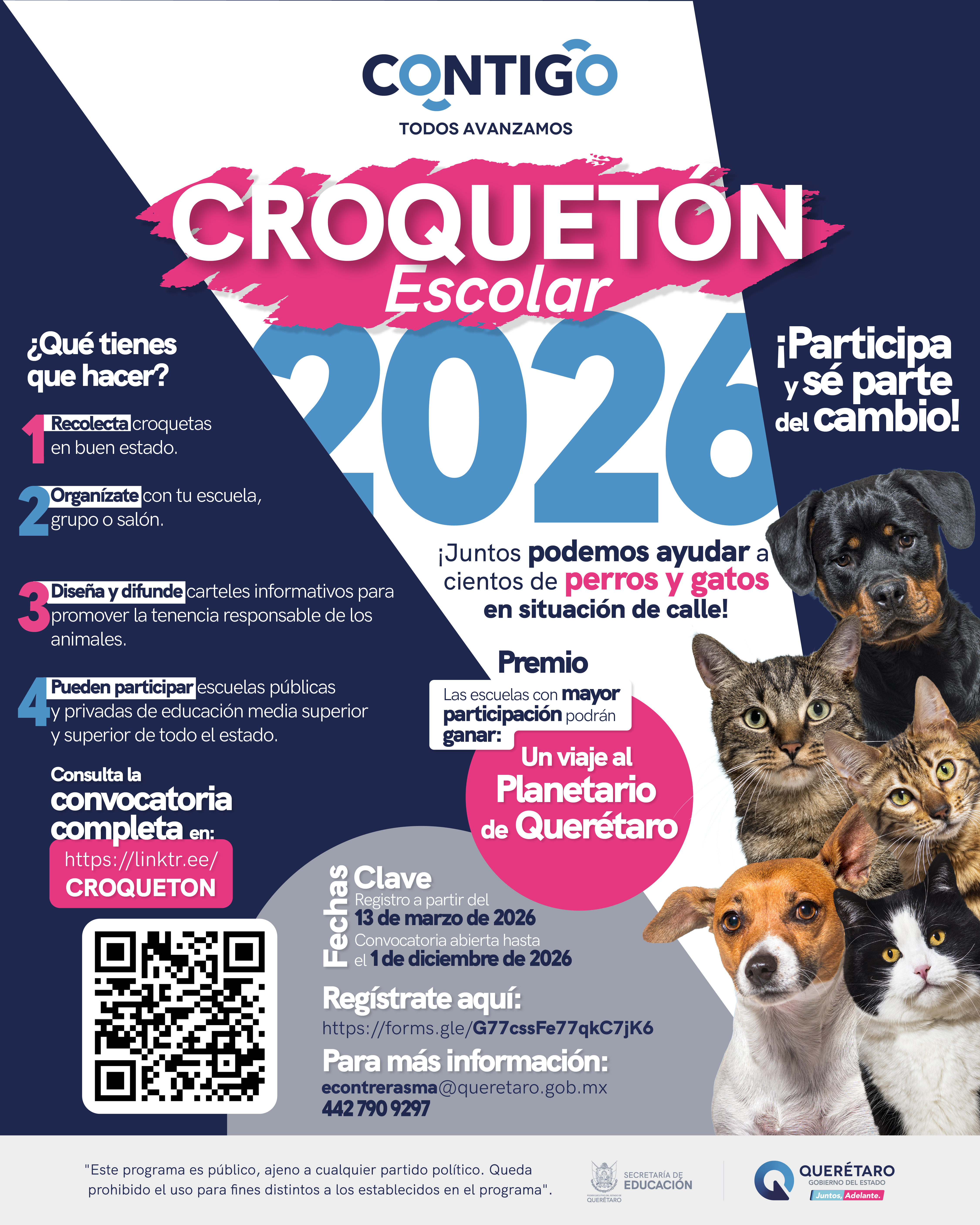 SEDEQ anuncia segunda edición del Croquetón Escolar