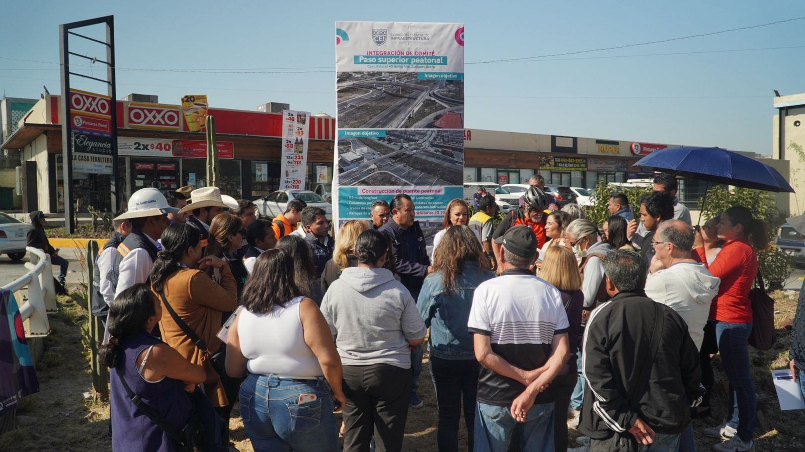 Ciudadanía y gobierno integran comité para la construcción del puente peatonal en el Junípero Serra