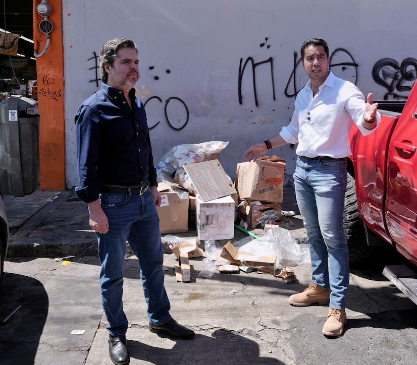 Refuerza Felifer Macías el orden y la limpieza en las calles de Querétaro